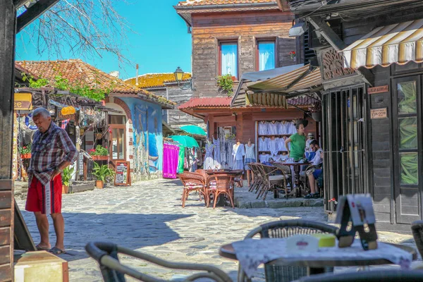 Nesebar Bulgaria Mayo 2019 Nesebar Menudo Transcrita Como Nessebar Una —  Fotos de Stock