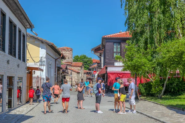 Nesebar Bulgarien Maj 2019 Nesebar Ofta Transkriberas Som Nessebar Gammal — Stockfoto