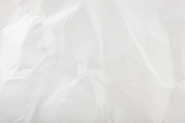 Buruşmuş beyaz kağıdın dokusu