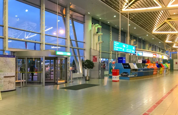 ソフィア ブルガリア 2019年7月15日 ソフィア空港 イードはブルガリア最大の国際空港のライセンス空港運営者です — ストック写真