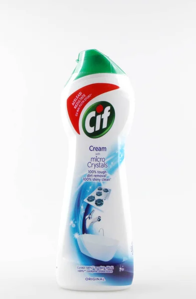 Pomorie Bulgaria August 2019 Cif Brand Household Cleaning Products Unilever — Stock Photo, Image