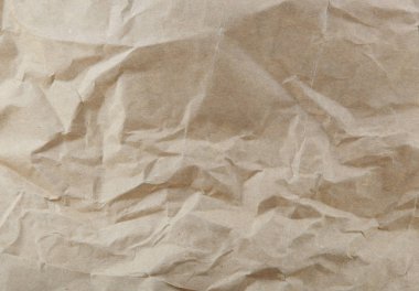 Eski kahverengi kağıt dokusunun yakın çekimi