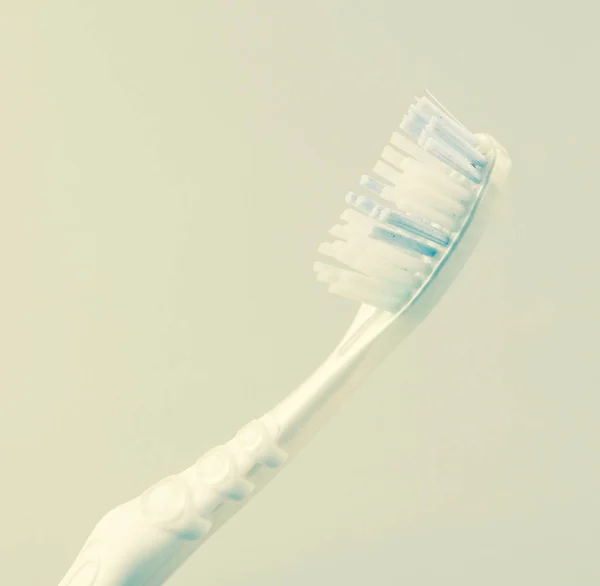 Diş Fırçası Diş Diş Etleri Dil Temizlemek Için Kullanılan Bir — Stok fotoğraf