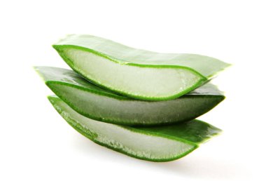 Aloe Vera Beyaz Arkaplanda