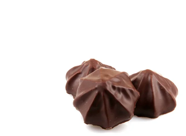 Вишукані шоколадні цукерки — стокове фото
