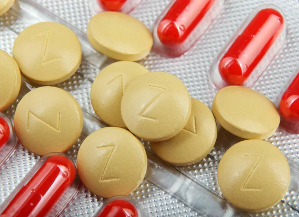 Pills And Capsules — Stock Photo, Image