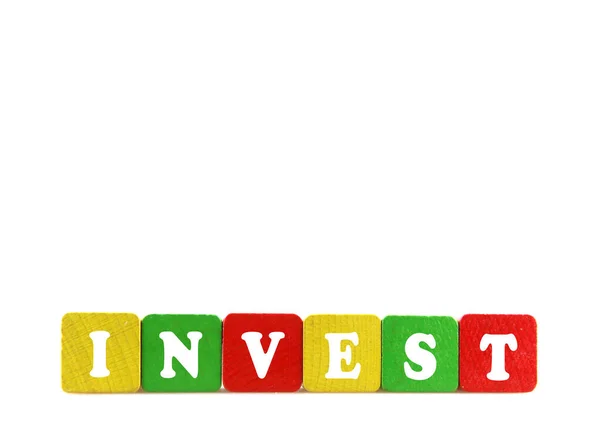 Investitionskonzept — Stockfoto