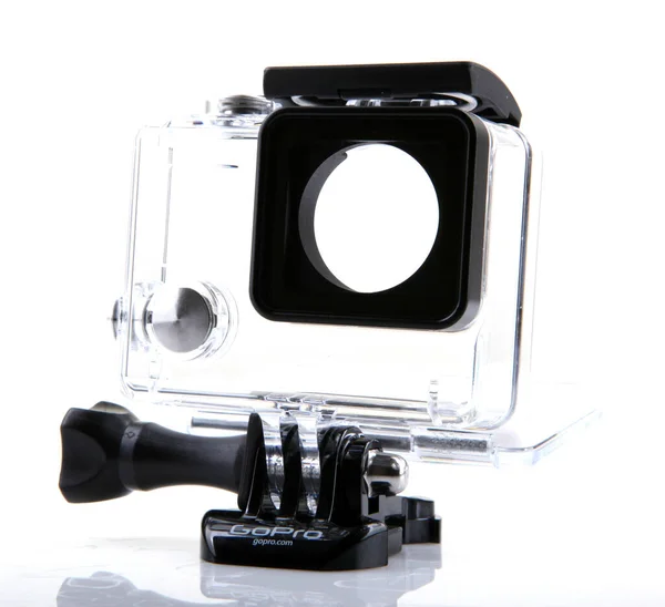 Aytos, Bulgaristan - 17 Şubat 2014: Gopro Hero3 + Black Edition — Stok fotoğraf