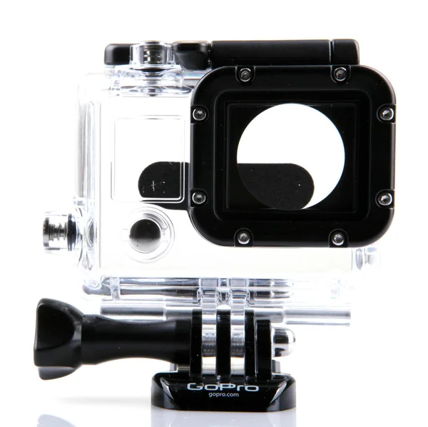 Aytos, Bulgarien - 15 mars 2014: Gopro Hero3 Black Edition isol — Stockfoto