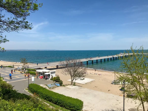 Burgas Bulgária Maio 2020 Burgas Por Vezes Transliterada Como Bourgas — Fotografia de Stock