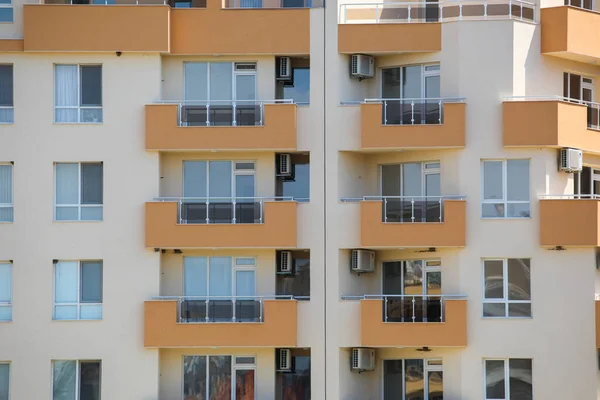 Pomorie Bulgarie Juin 2020 Nouveau Bâtiment Moderne Dans Complexe Résidentiel — Photo
