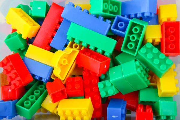 Photo Of Plastic Building Blocks Toy Background