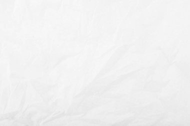 Buruşmuş beyaz kağıdın dokusu 