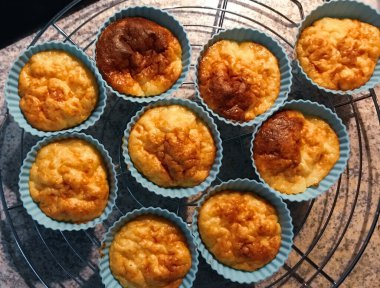 Geleneksel Tarifle Hazırlanan Ev Yapımı Vanilyalı Tatlılar.