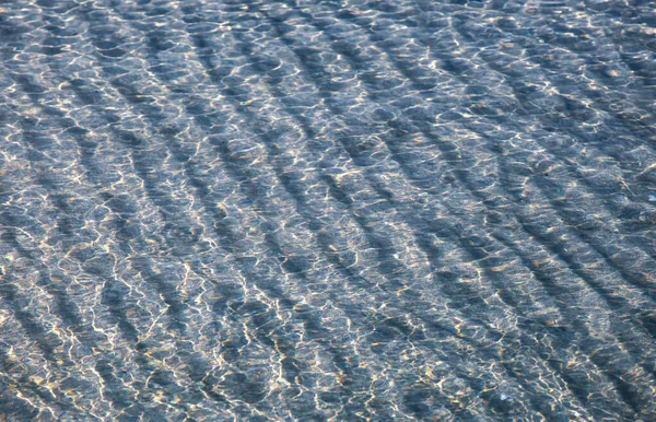 Bild Der Blauen Wasseroberfläche — Stockfoto