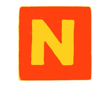 Tahta alfabe blokları beyaz arka planda izole edilmiş. Oyuncak blokları çeşitli şekillerde ahşap, plastik veya köpük parçalarıdır.