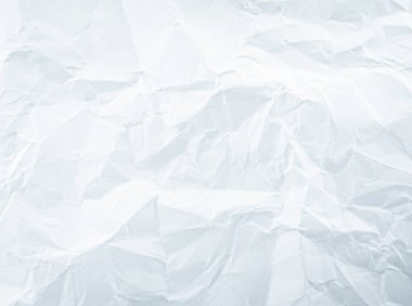 Buruşmuş beyaz kağıdın dokusu
