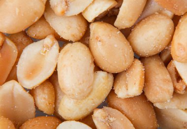 Soyulmuş Fıstık Arkaplanının Yakın Çekimi