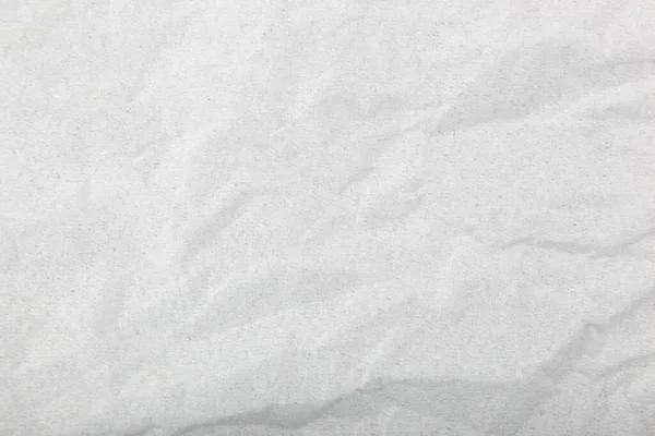 Buruşmuş Beyaz Kağıdın Dokusu — Stok fotoğraf
