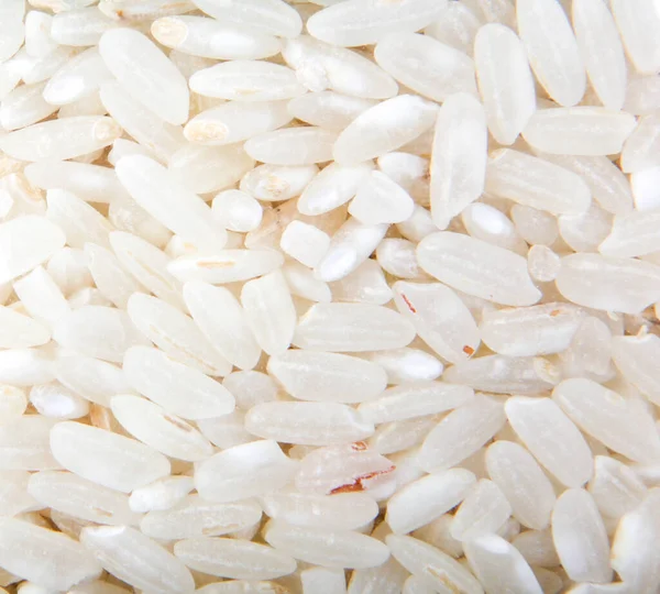 Nahaufnahme Von Weißem Reis Hintergrund — Stockfoto