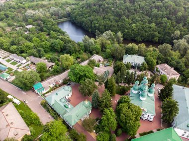 St. Trinity mens manastırı, Kitaevo, Kiev, Ukrayna, 2019