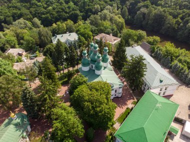 St. Trinity mens manastırı, Kitaevo, Kiev, Ukrayna, 2019