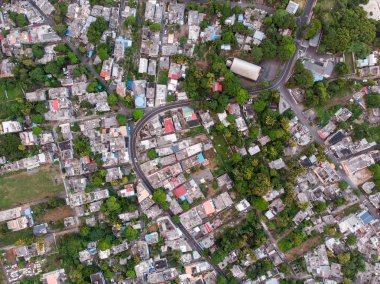 Trou d'Eau Douce, Mauritius havadan insansız hava aracı fotoğrafı, Şubat 2019
