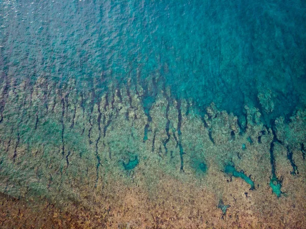 바다에서 인도양 모리셔스 섬입니다 2019 — 스톡 사진