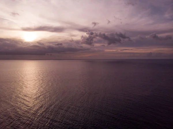 モーリシャスインド洋の夕日美しい写真 — ストック写真