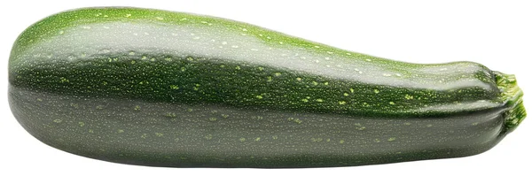 Zucchini Courgettes Isolated White Background Clipping Path — Stock Photo, Image