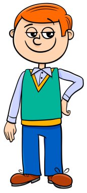 İlköğretim yaş çocuk karakter karikatür çizimi