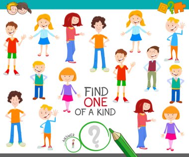 bir tür oyun çizgi film çocuklar ile