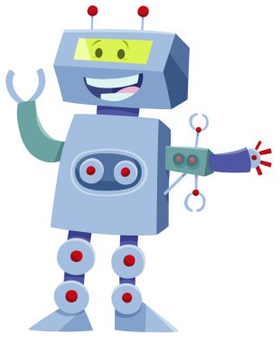komik robot çizgi film çizgi roman karakteri