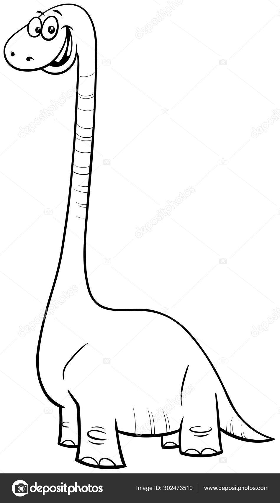 Desenho de contorno preto do dinossauro rex sobre fundo branco para colorir