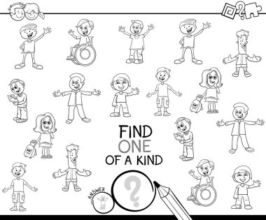 Çocuk karakterleri renk kitabının oynadığı türden bir oyun.