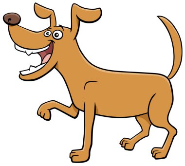 Komik Oyuncu Köpek Çizgi Roman Hayvanı Karakteri Çizgi Filmi