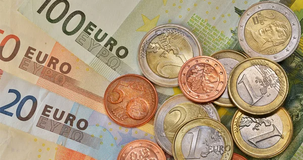 Banner Euro Money — Stock Photo, Image