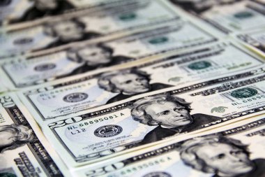 Para geçmişi. Dolarla dolu ekran