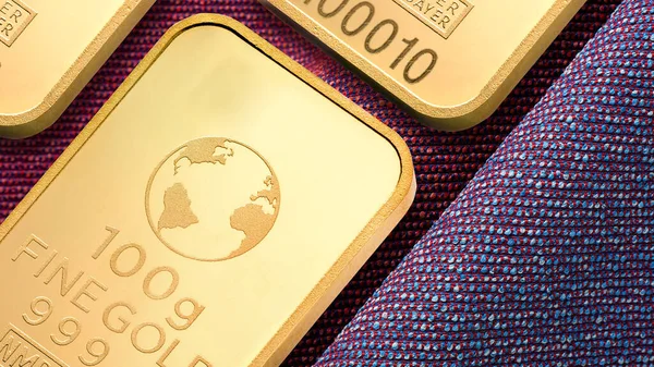 Stack Gold Bars Financial Concepts — Φωτογραφία Αρχείου