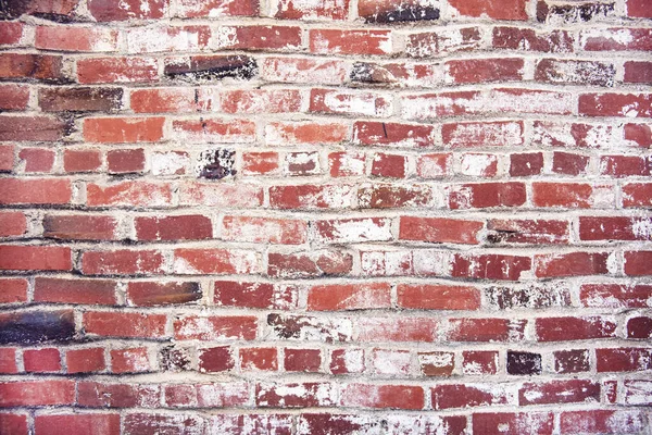 Grungy Pared Ladrillo Viejo Textura Fondo Con Deterioro Edad — Foto de Stock