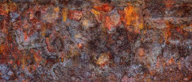 Dekorasyon için paslı doku