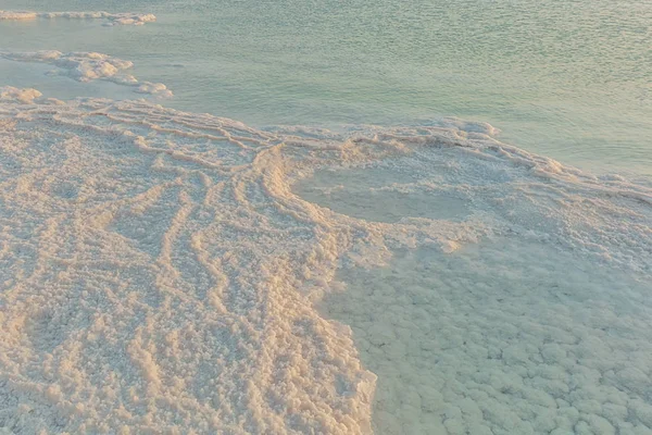 Mar Morto Sale Sul Fondo Del Mar Morto — Foto Stock