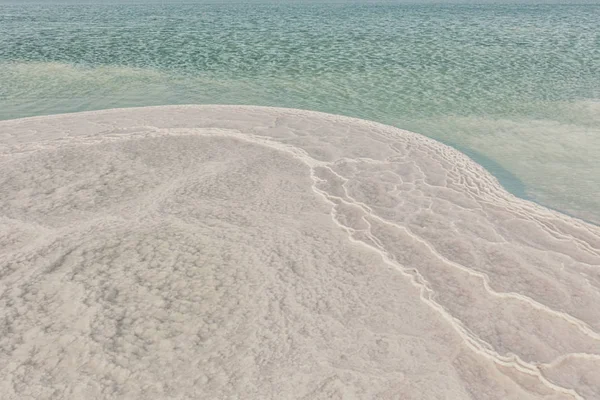 Sale Nell Acqua Del Mar Morto — Foto Stock