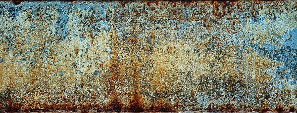 Superfície Horizontal Metal Oxidado Enferrujado — Fotografia de Stock
