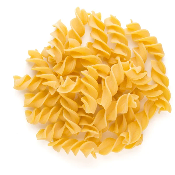 Pasta spiral isolated on the white background. — Stock Photo, Image