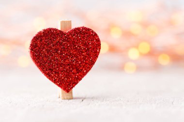 Sevgililer Günü tebrik kartı.