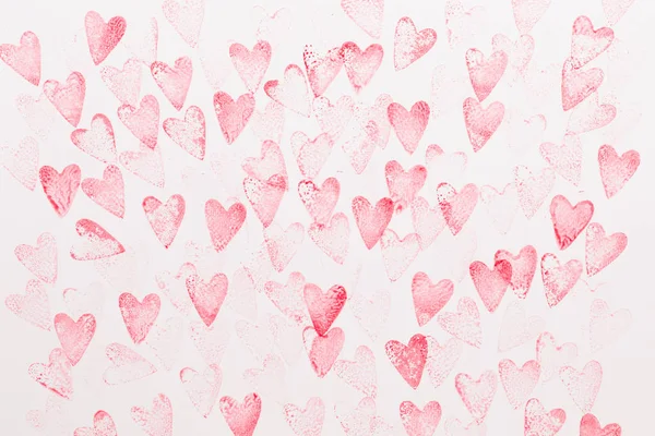 Abstract watercolor heart background. Concept love, valentine da — Stock Photo, Image
