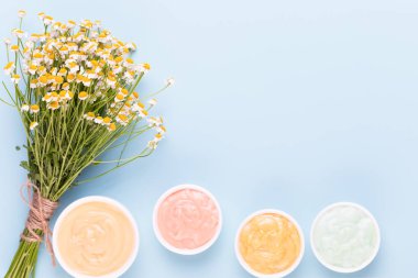 Bahar tebrik kartı, mercan rengi çiçekler üzerinde pastel b yaşayan