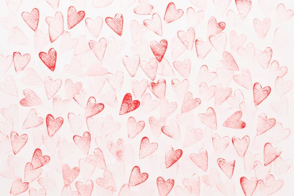 Αφηρημένη Υδατογραφία καρδιά με φόντο. Έννοια αγάπης, ημέρα του Αγίου Βαλεντίνου da — Φωτογραφία Αρχείου