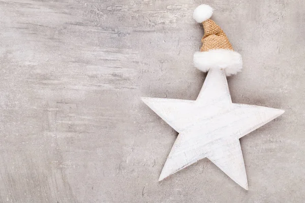 Noel dekorasyon yıldızları, Noel tebrik kartı. - Görüntü — Stok fotoğraf